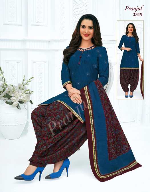 Priyanshi 23 Casual Wear Cotton Printed Designer Dress Material Collection